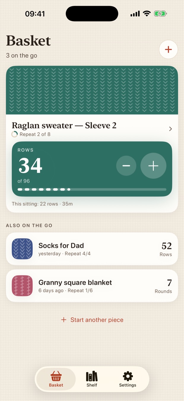 Garnest on iPhone