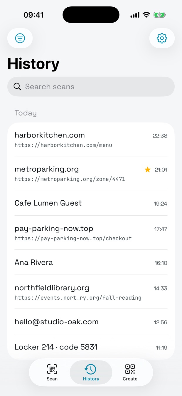 Knoq: Every scan, and where it went